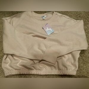 NWT JoyLab Target Women's Cream Crewneck Sweater
